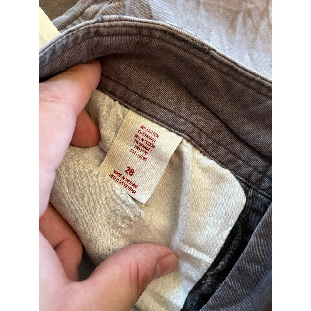 Vintage Mossimo Supply Cargo Shorts Grey‎ Utility Skater Y2K Men’s Size 28